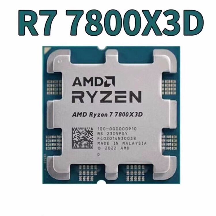 This Image Shows The AMD Ryzen 7 7800X3D