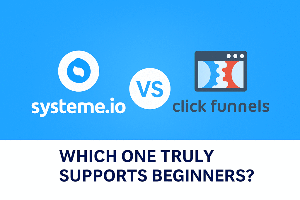 Systeme.io vs ClickFunnels: Best Funnel Builder for Beginners
