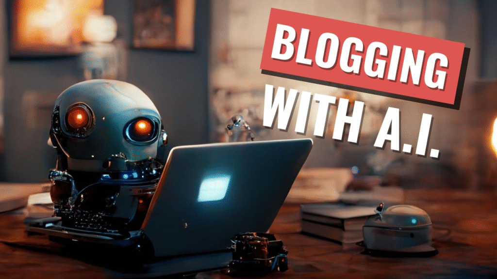 BLOGGING WITH A.I.