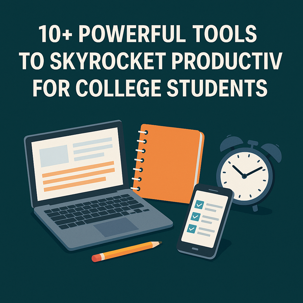 Best Tools for College Students to Stay Productive