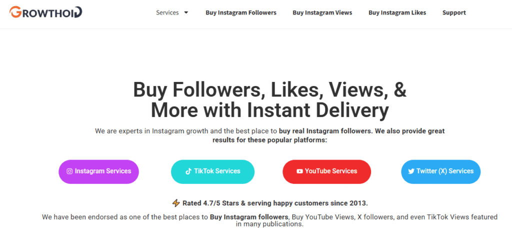 Growthoid tool For Instagram Growth
