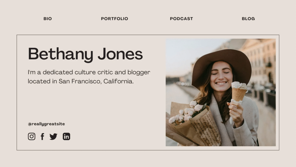 Personal Brand Website