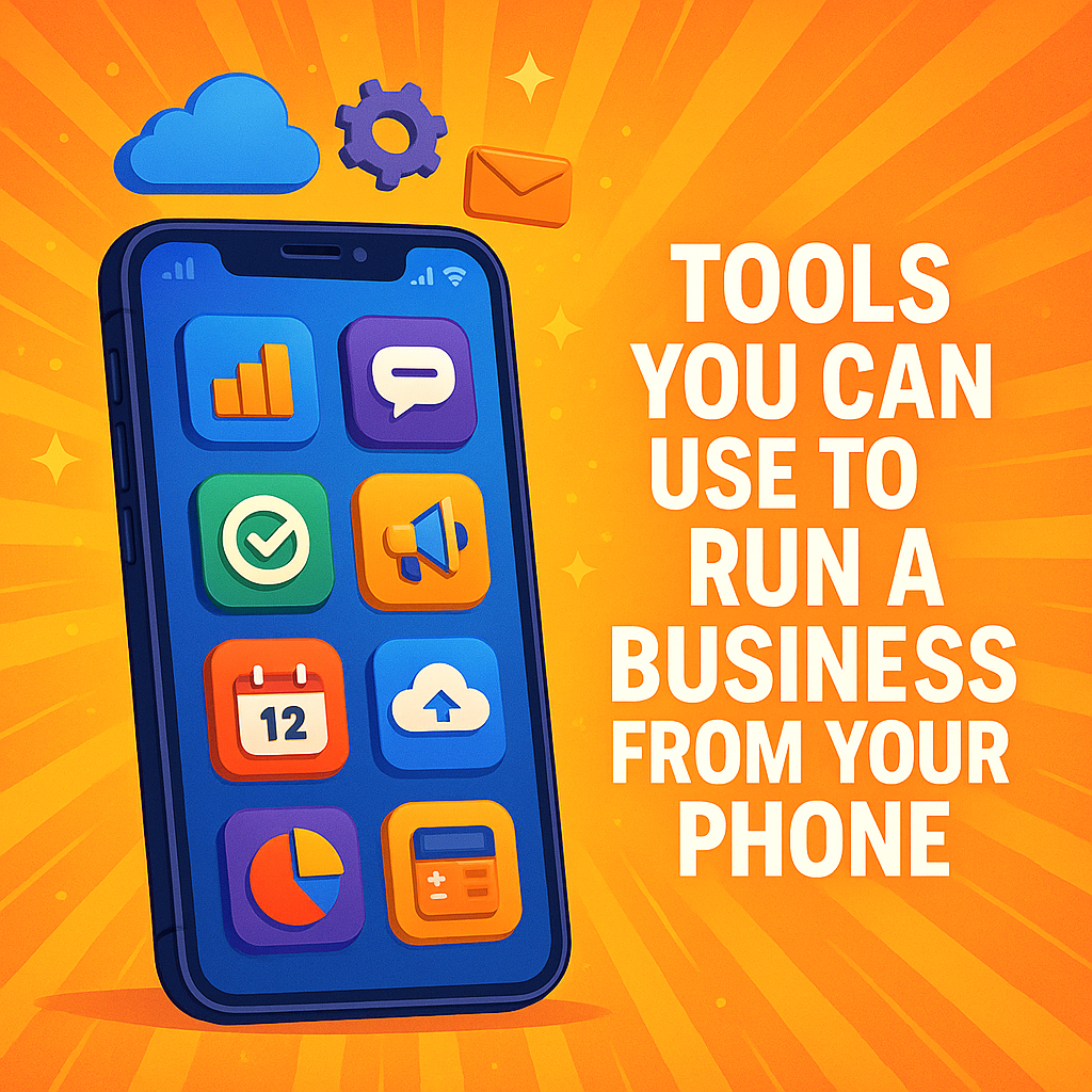 Tools You Can Use to Run a Business From Your Phone