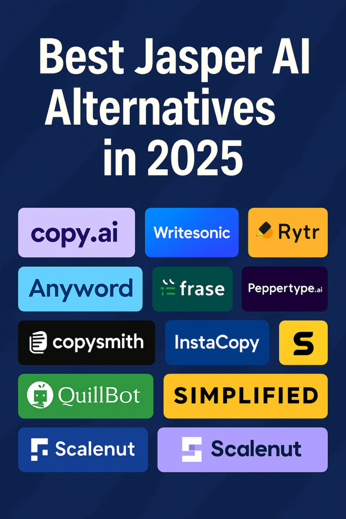Best Jasper AI Alternatives in 2025