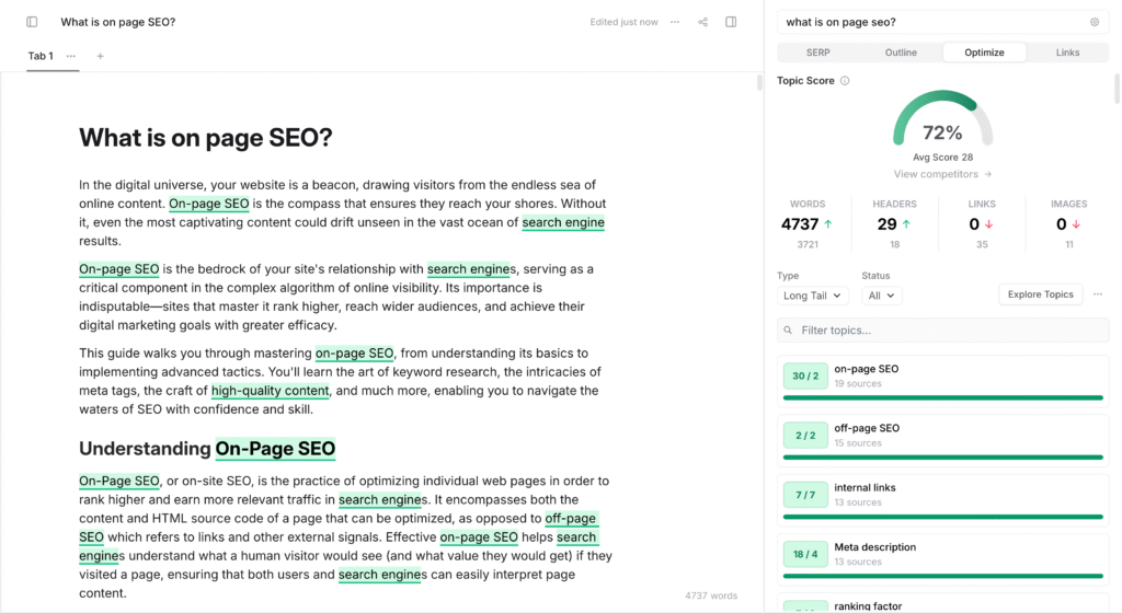 Frase SEO Best Jasper AI Alternatives In 2025