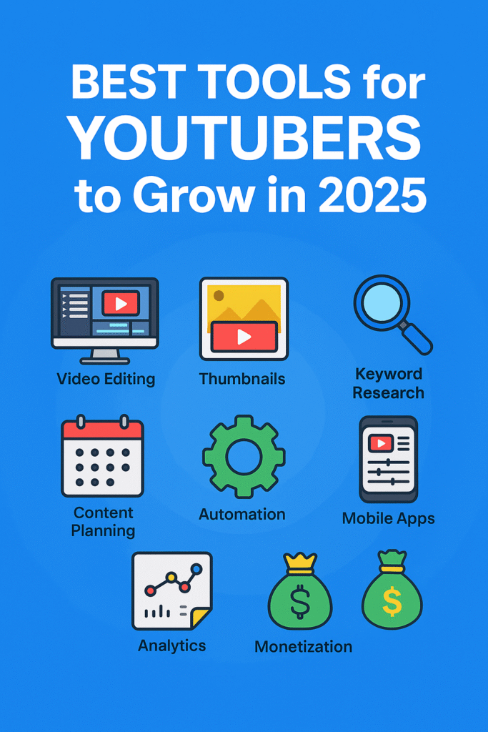 Best Tools For YOUTUBERS To Grow in 2025