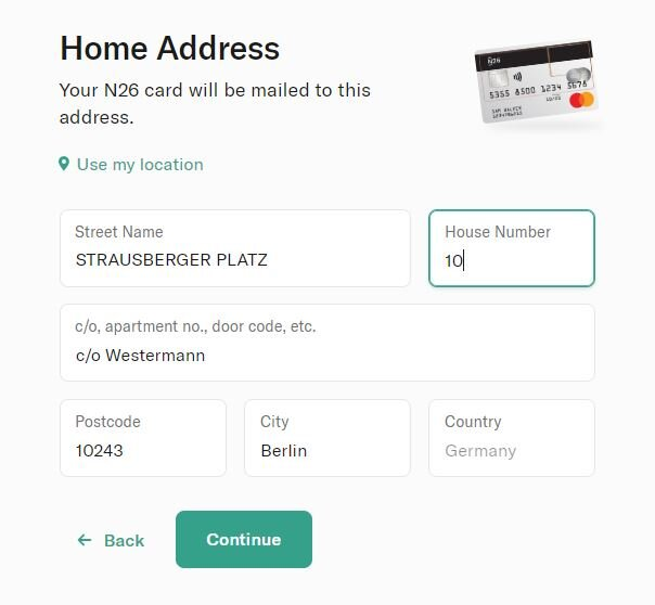 Home Address