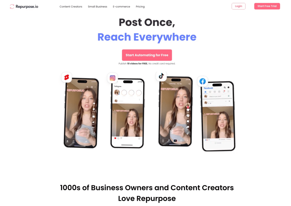 Post Once Reach Everyone