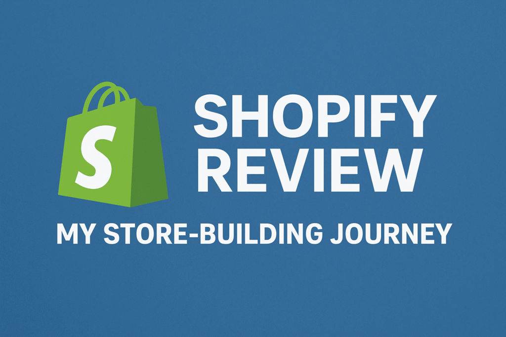 Shopify Review: My Store-Building Journey
