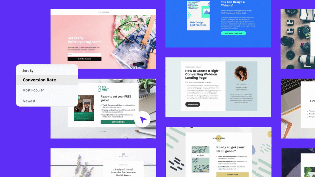 Leadpage User Interface