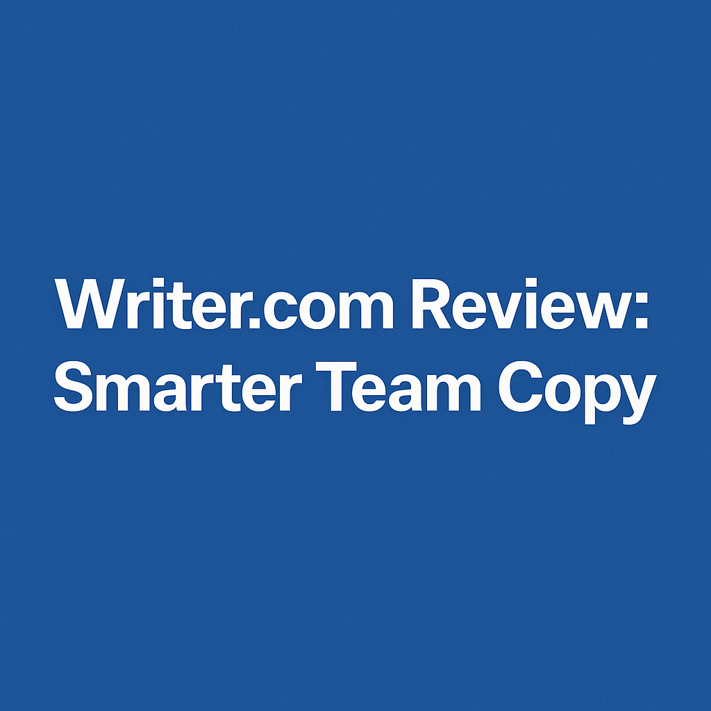 Writer.com Review: Smarter Team Copy